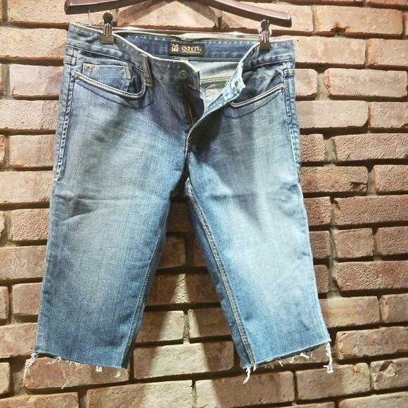 Odyn Jeans Odyn Cropped Jean Shorts Vintage Poshmark